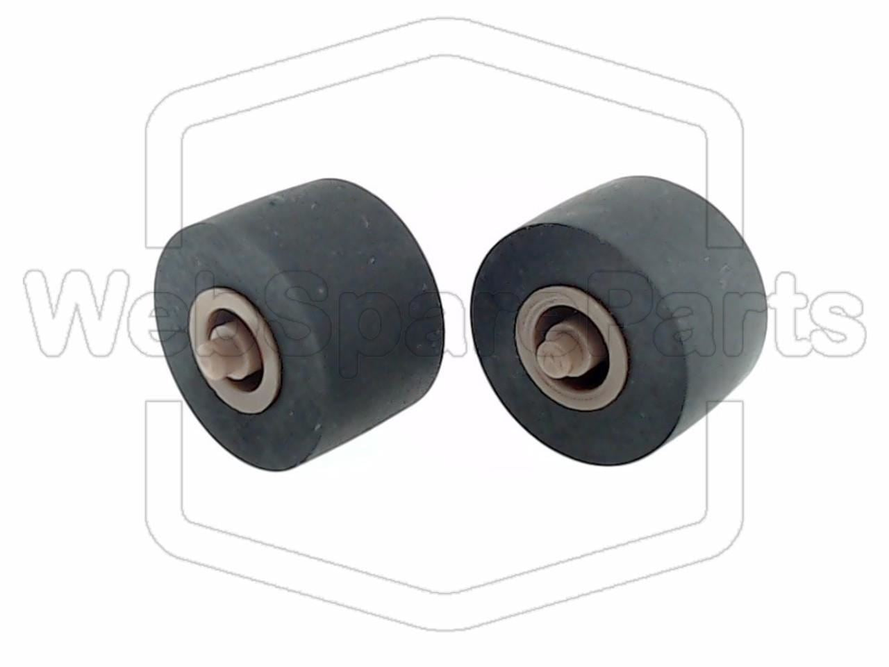 Rulli di pressione (pinch rollers) per piastra cassette Sony TC-RE340