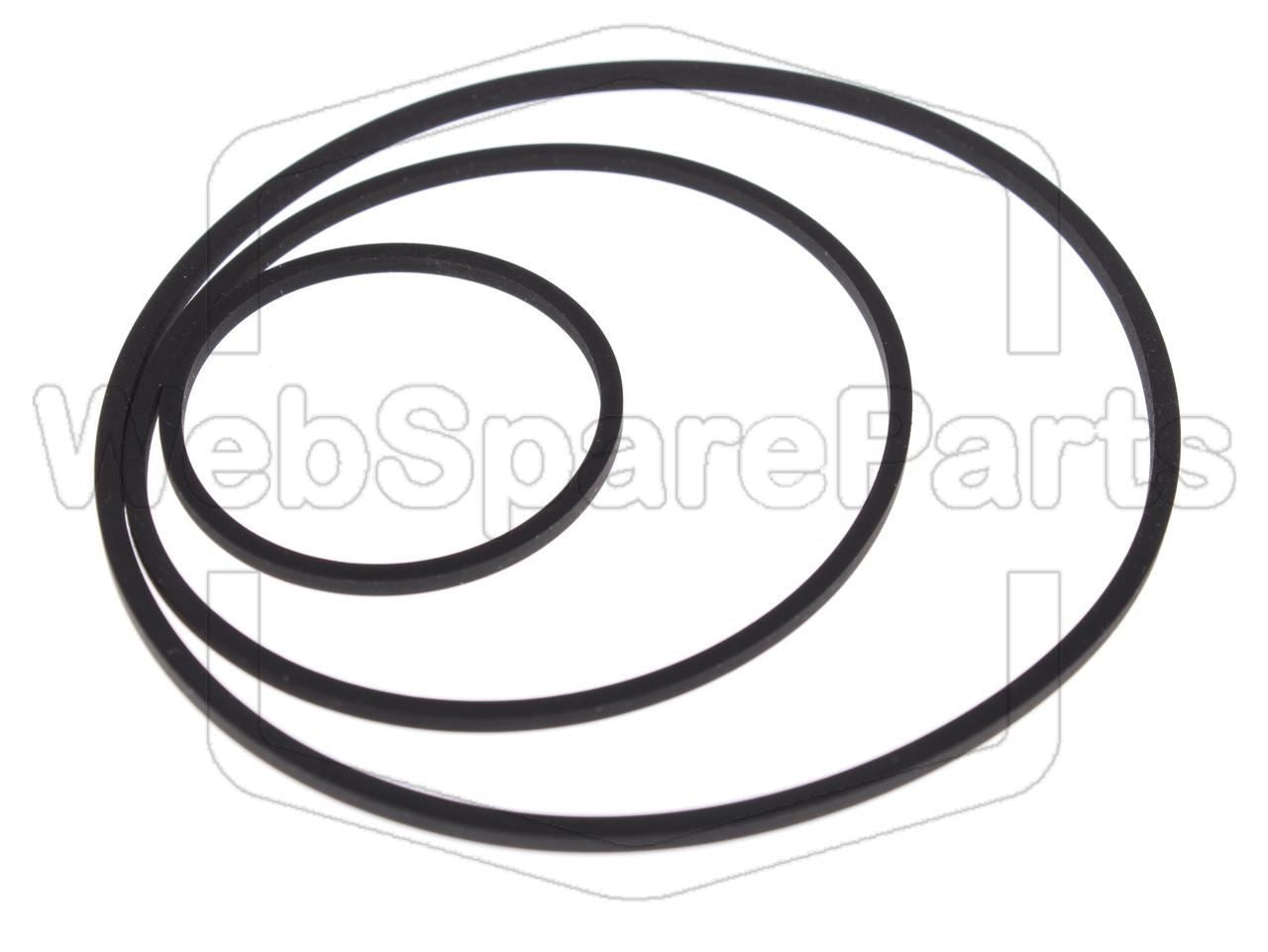 Kit cinghie ricambio per videoregistratore a cassetta Nordmende V-1000M0