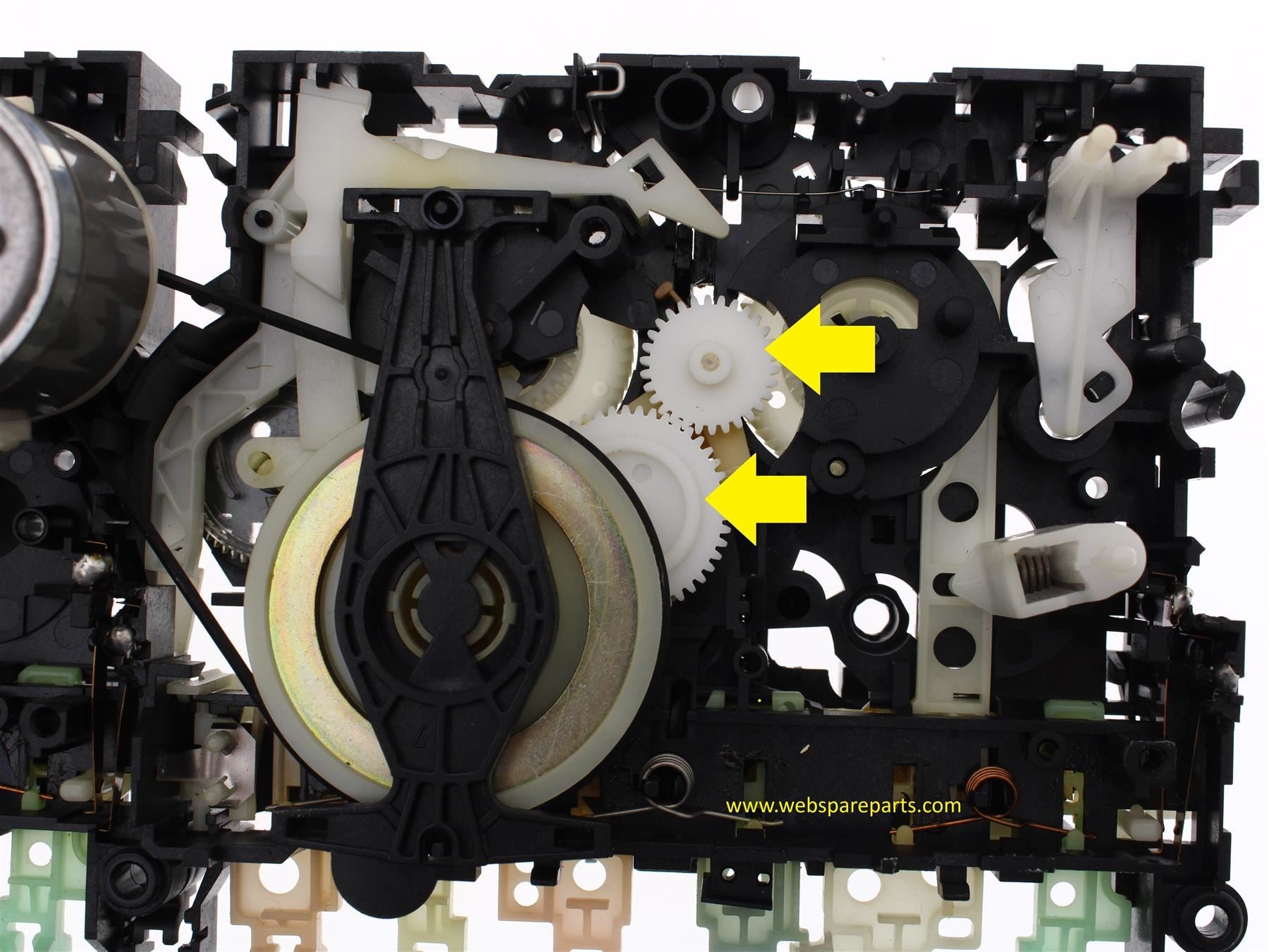 Gear Repair Kit for Philips D8484 Radio Cassette Deck