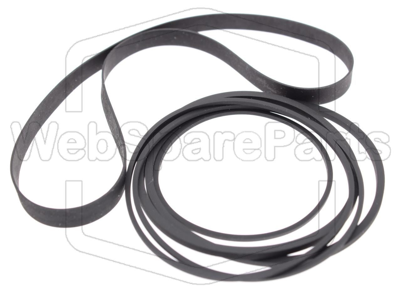 Kit cinghie ricambio per restaurazione piastra cassette vintage Pioneer CT-F750