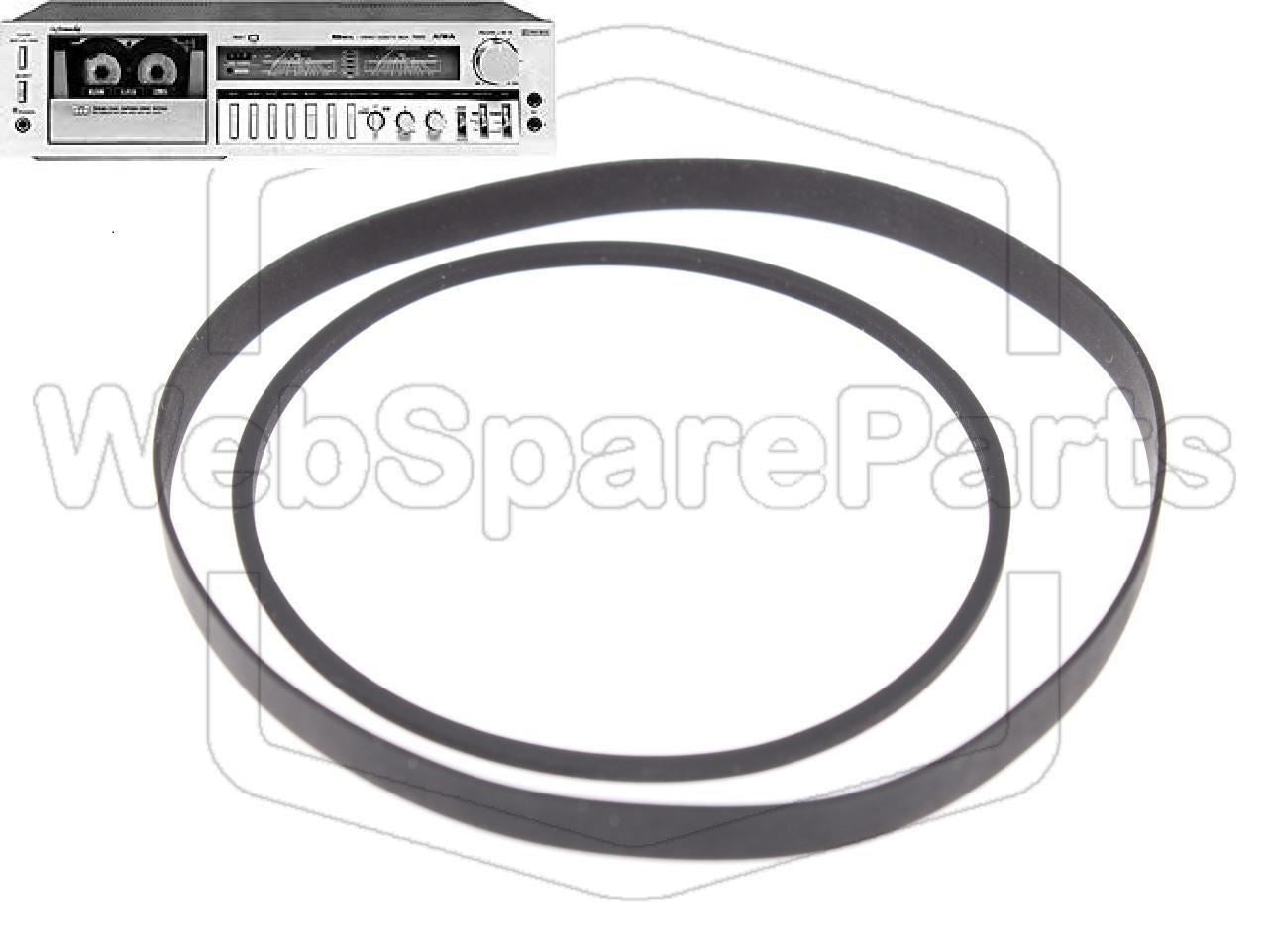 Kit cinghie per piastra a cassette stereo Aiwa AD-F600/2