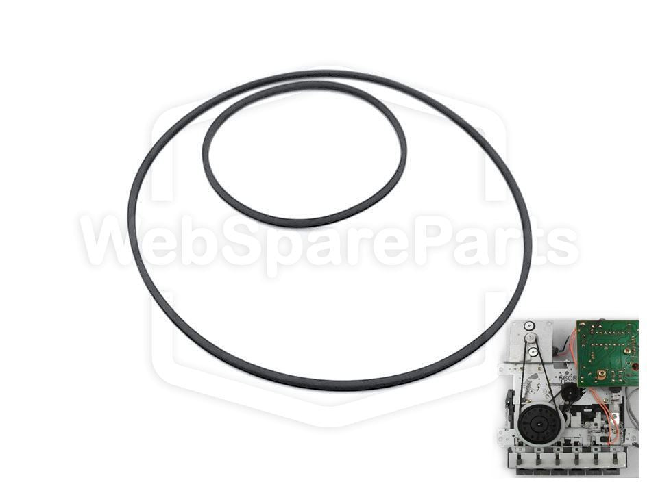Kit cinghie per piastra a cassette Sinclair ZX SPECTRUM 128 +2, Ver2.0