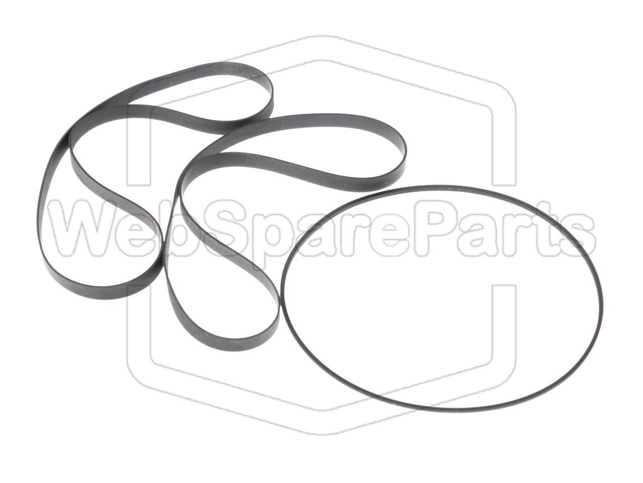 Kit cinghie ricambio per doppia piastra cassette Pioneer CX-W700