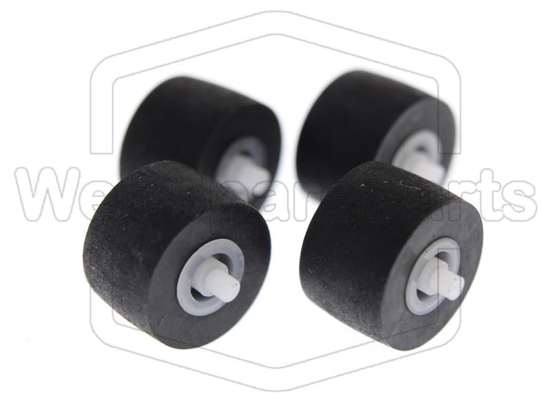 Pinch Rollers for Double Cassette Deck Aiwa NSX-MT920