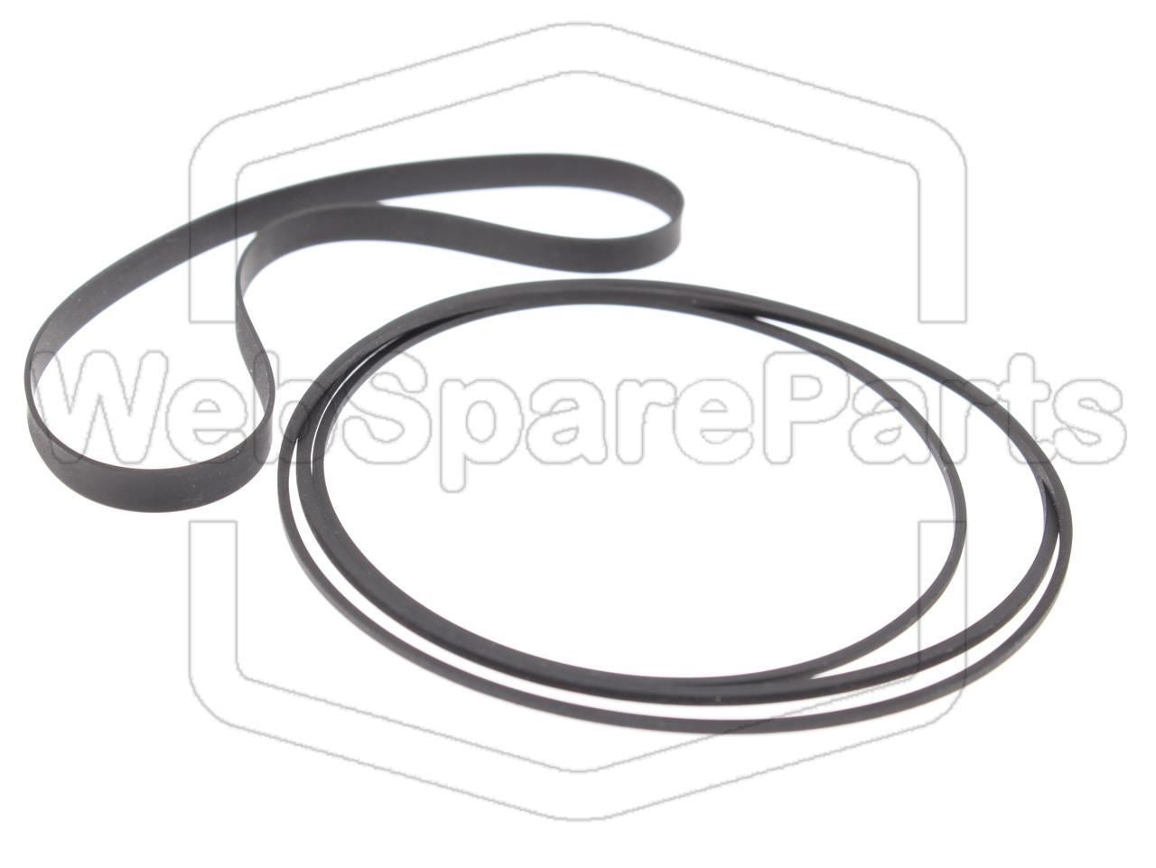 Kit cinghie per piastra a cassette stereo Akai CS-705D