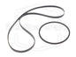 Kit cinghie ricambio per restaurazione piastra cassette vintage Sanyo RD-5600