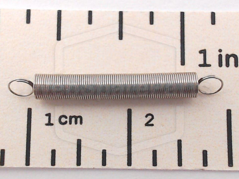 Extension Spring Ø = 2.5mm x TL = 15.8mm x TK = 0.2mm