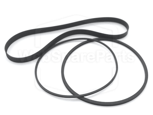 Kit cinghie ricambio per restaurazione piastra cassette vintage Sanyo C-7