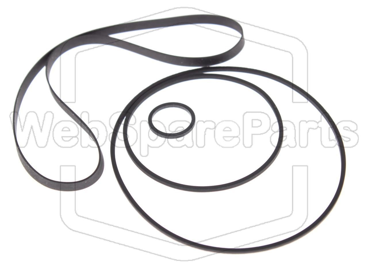 Kit cinghie per piastra a cassette stereo Aiwa SD-L22