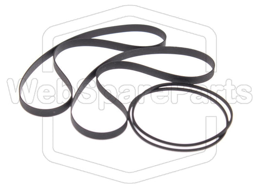 Kit cinghie ricambio per doppia piastra cassette Kenwood KX-949W