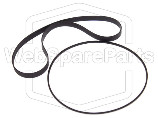 Kit cinghie ricambio per registratore a bobine Akai GX-260D