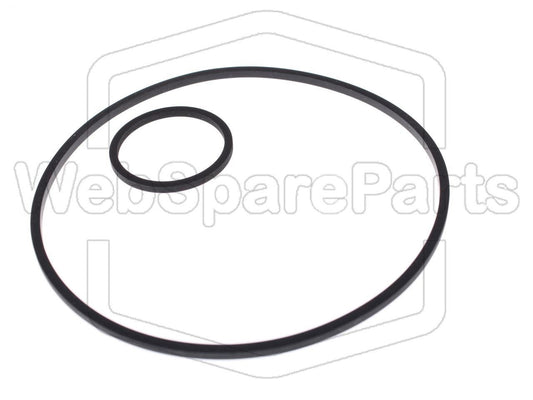 Kit cinghie ricambio per videoregistratore a cassetta Salora SV-9800