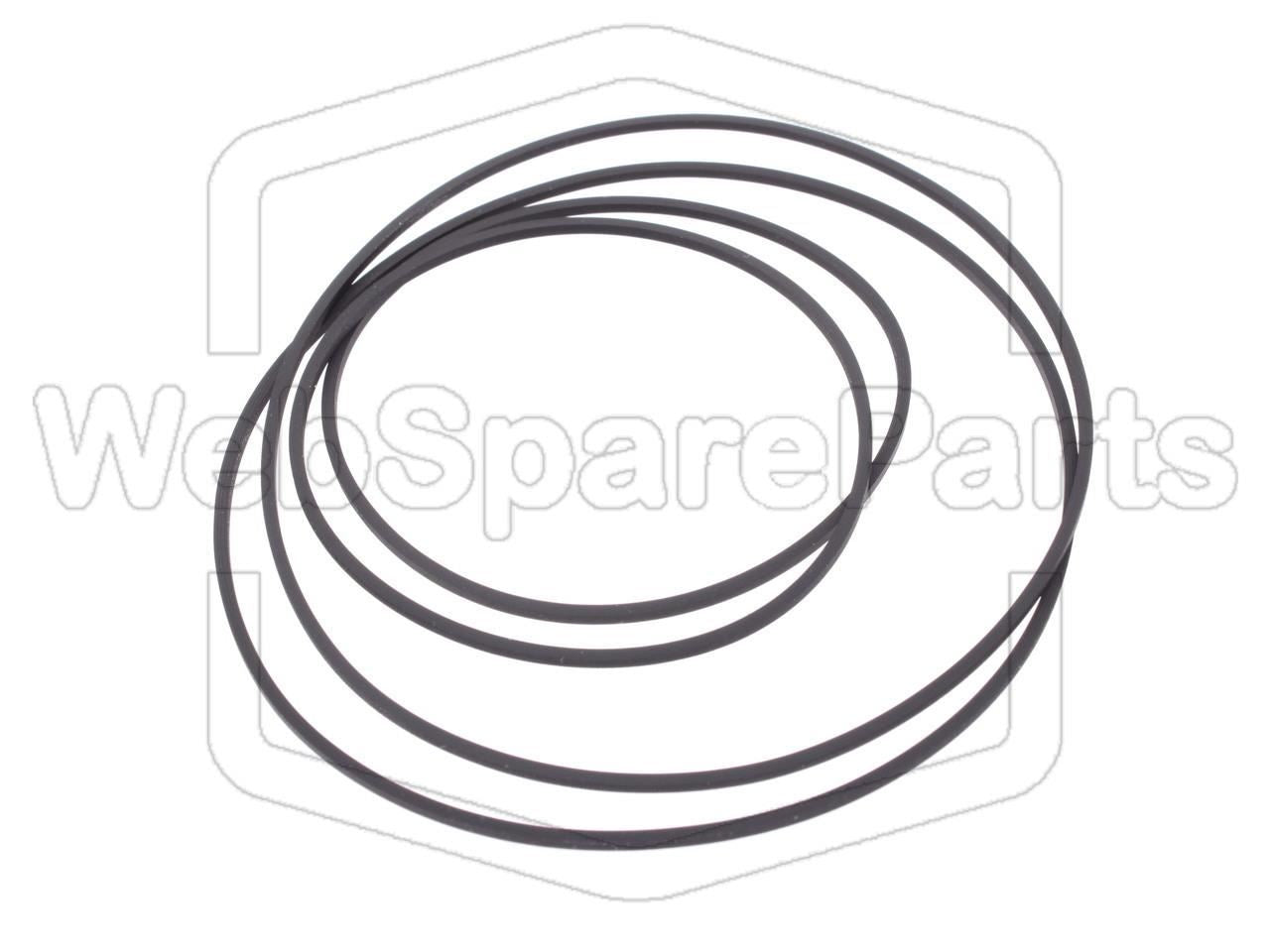 Kit cinghie ricambio per restaurazione piastra cassette vintage Sony HCD-F100