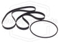 Kit cinghie ricambio per restaurazione piastra cassette vintage Denon UDR-150 (D-150)