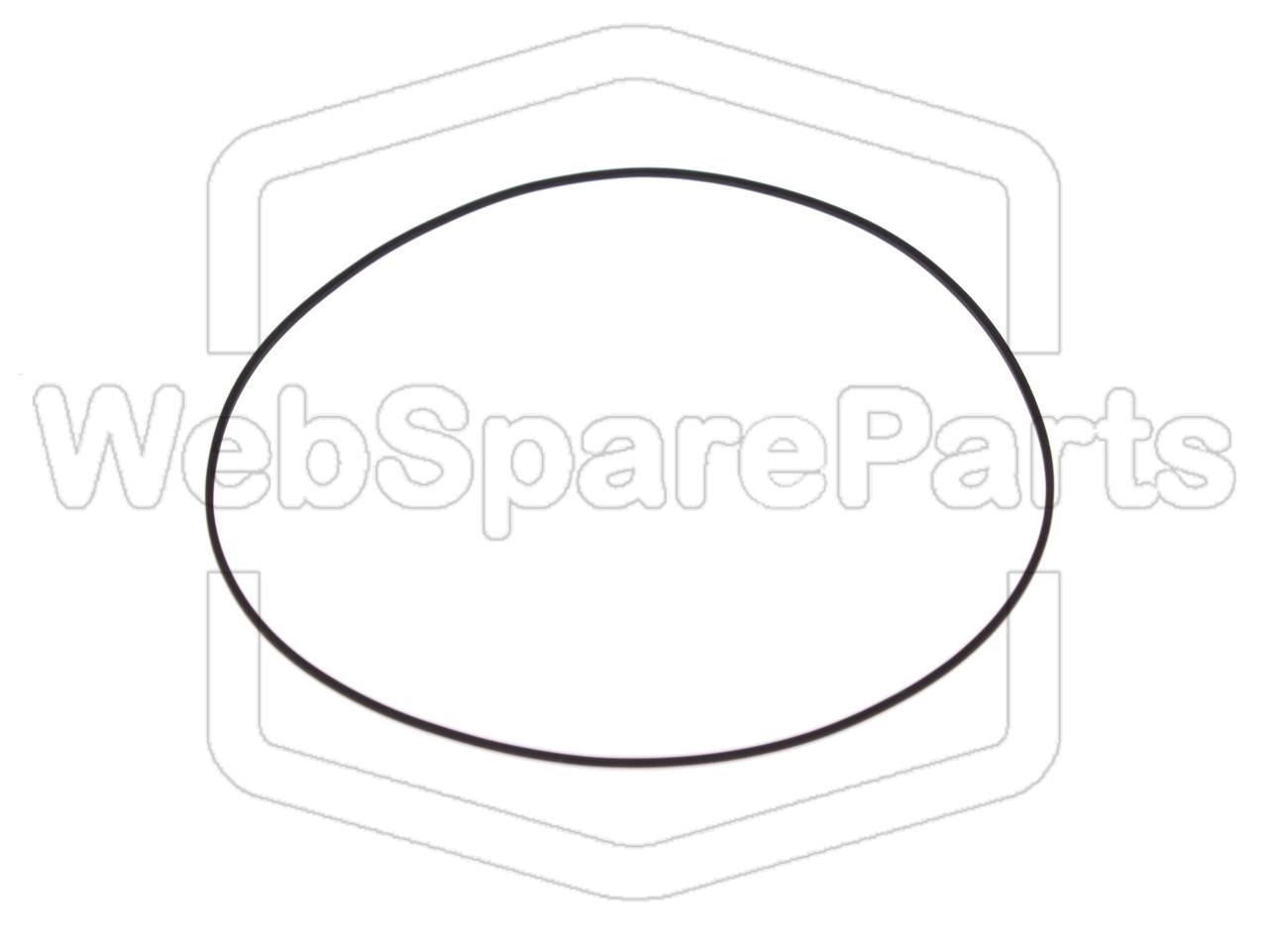 Cinghia contatore per piastra cassette Sony TC-K80II