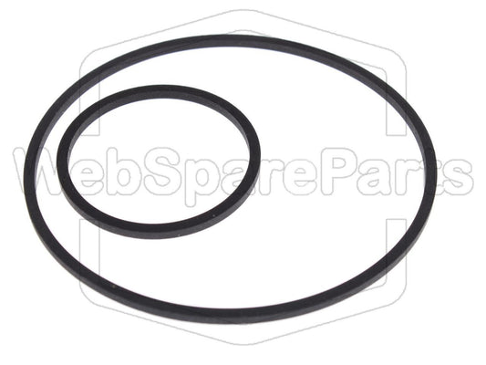 Kit cinghie ricambio per videoregistratore a cassetta Funai 4 A 005