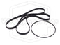 Kit cinghie ricambio per restaurazione piastra cassette vintage Aiwa FX-W1500
