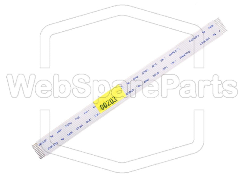 11 Pins Flat Cable L=191mm W=14.90mm