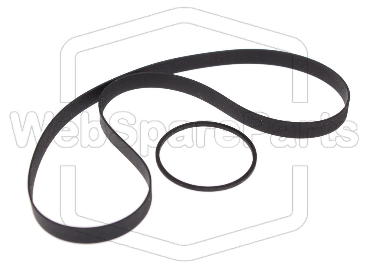 Kit cinghie ricambio per restaurazione piastra cassette vintage Kenwood KX-7030