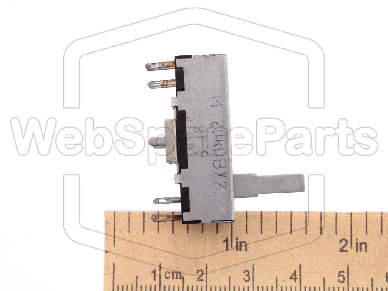 Sliding potentiometer 20K BX2
