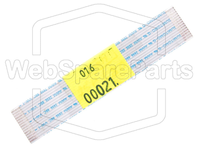 15 Pins Flat Cable L=80mm W=16mm