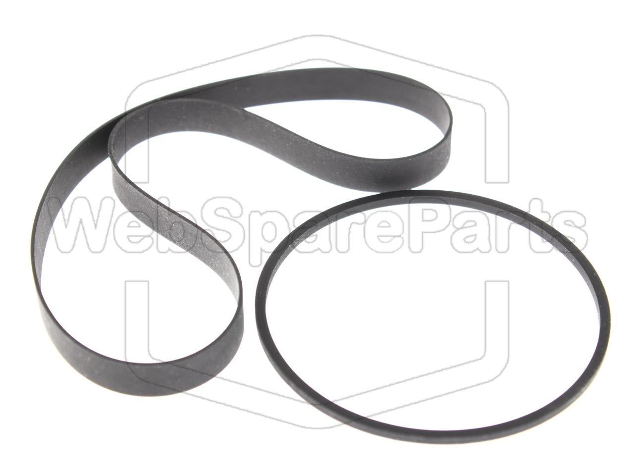 Kit cinghie ricambio per restaurazione piastra cassette vintage Pioneer CT-A9