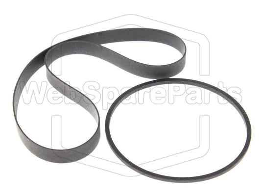 Kit cinghie ricambio per restaurazione piastra cassette vintage Pioneer CT-A9