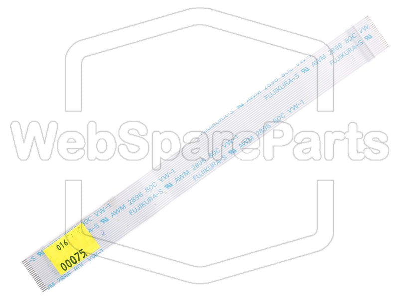 20 Pins Flat Cable L=223mm W=21.15mm