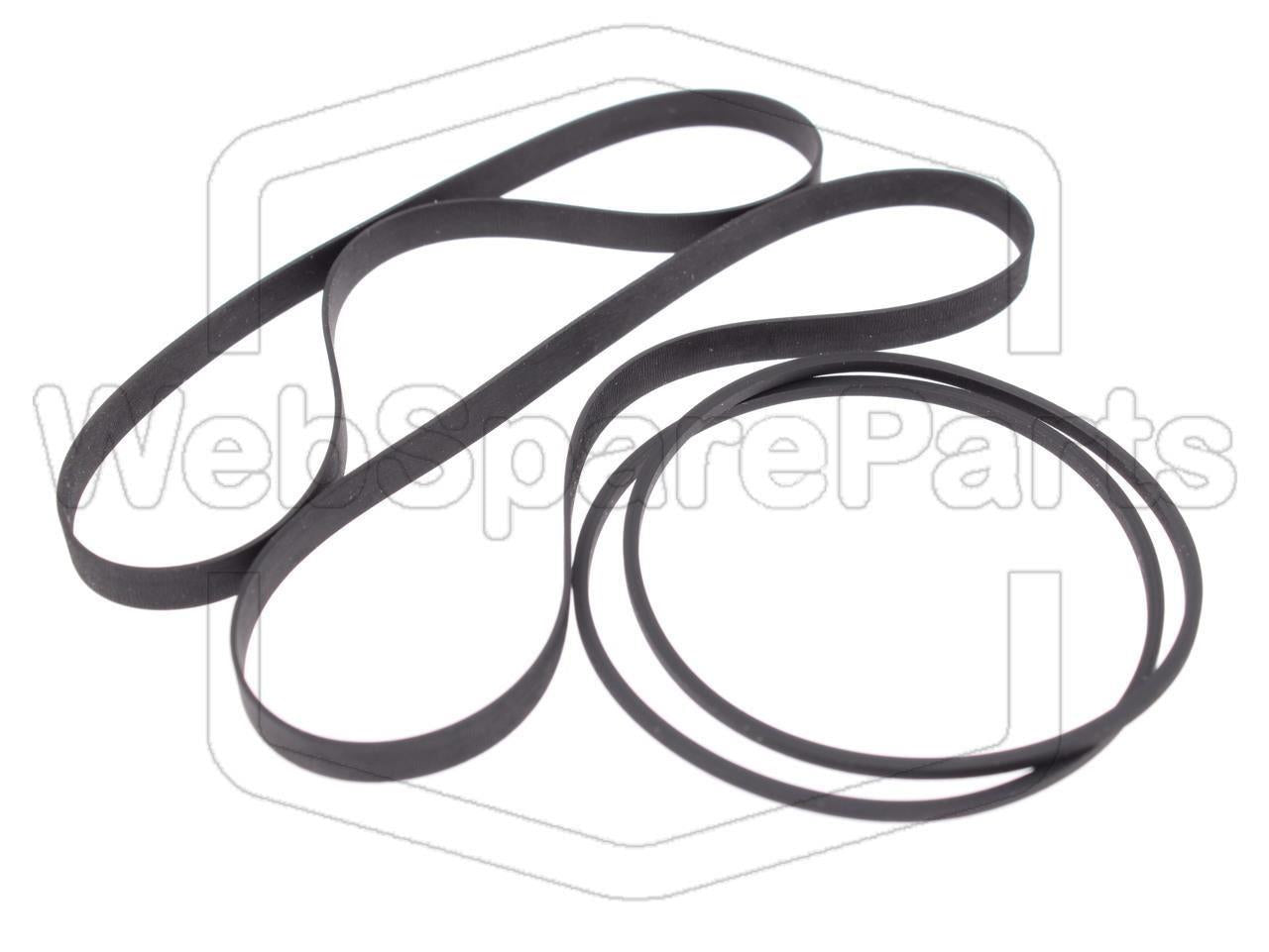 Kit cinghie per piastra a cassette stereo Kenwood KX-W6050