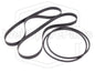 Kit cinghie ricambio per restaurazione piastra cassette vintage Kenwood KX-W6050
