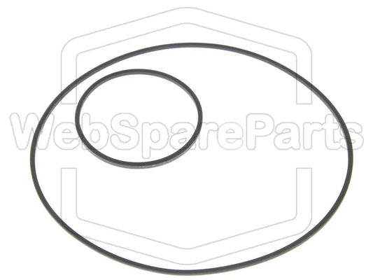 Kit cinghie ricambio per autoradio cassette Pioneer UKE-3100