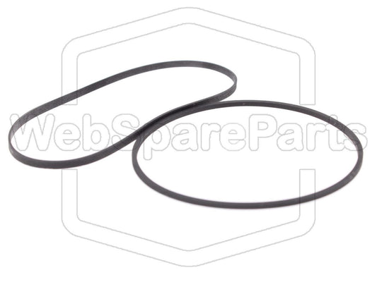 Kit cinghie ricambio per restaurazione piastra cassette vintage Panasonic RX-DS25