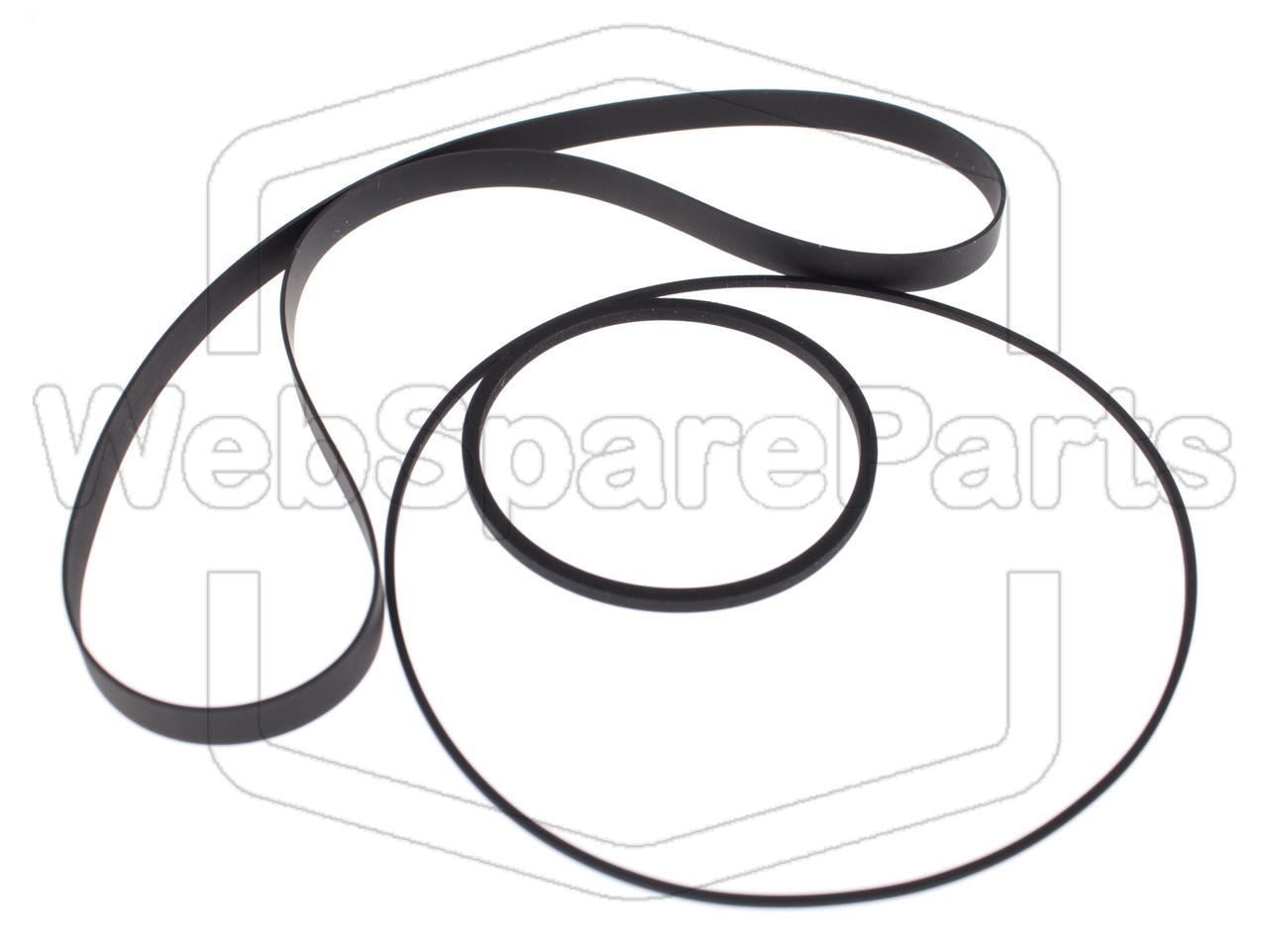 Kit cinghie per piastra a cassette Akai GX-C325D