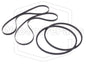 Kit cinghie ricambio per doppia piastra cassette Kenwood X-D750