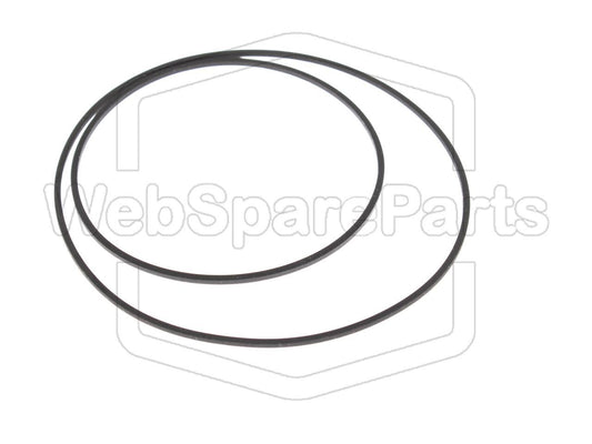 Kit cinghie ricambio per restaurazione piastra cassette vintage Philips FC583