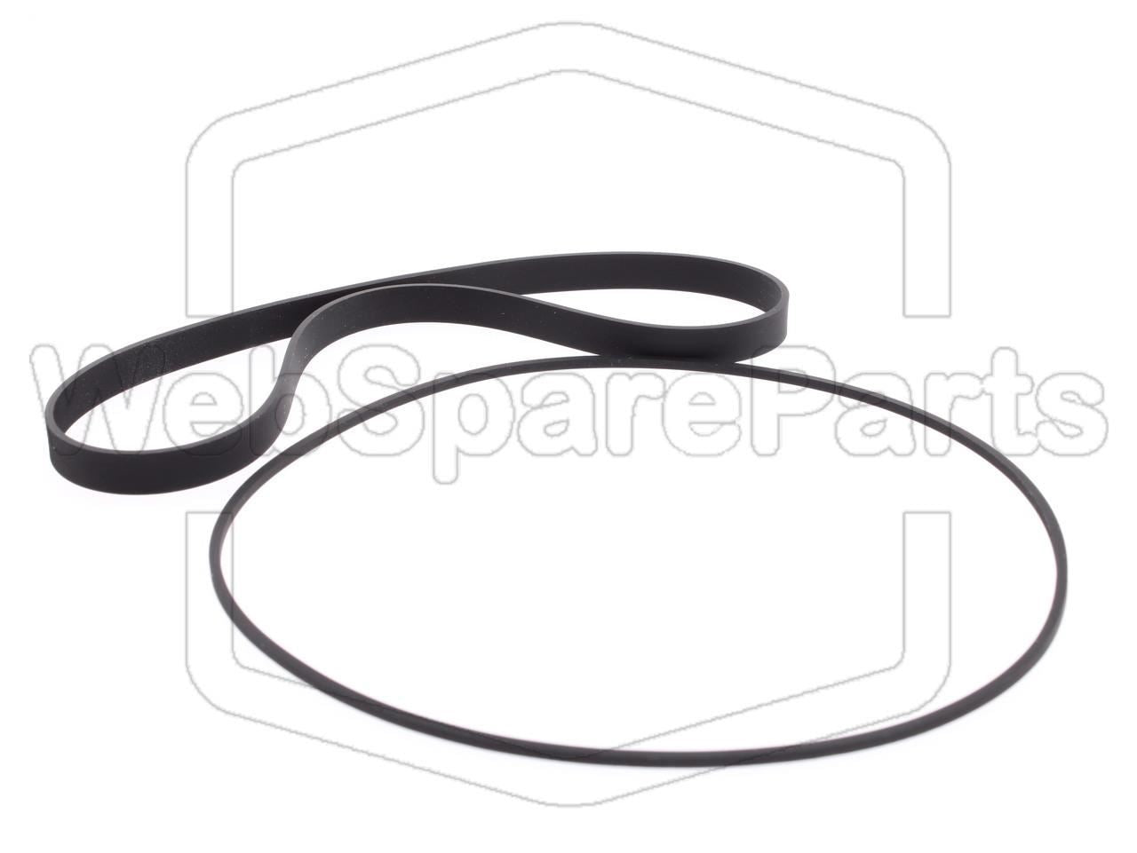 Kit cinghie ricambio per registratore a bobine Akai GX-221D