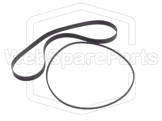 Kit cinghie ricambio per restaurazione piastra cassette vintage Harman Kardon TD-202