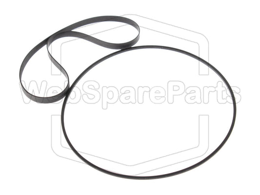 Kit cinghie ricambio piastra cassette digitale Philips DCC091 FW91