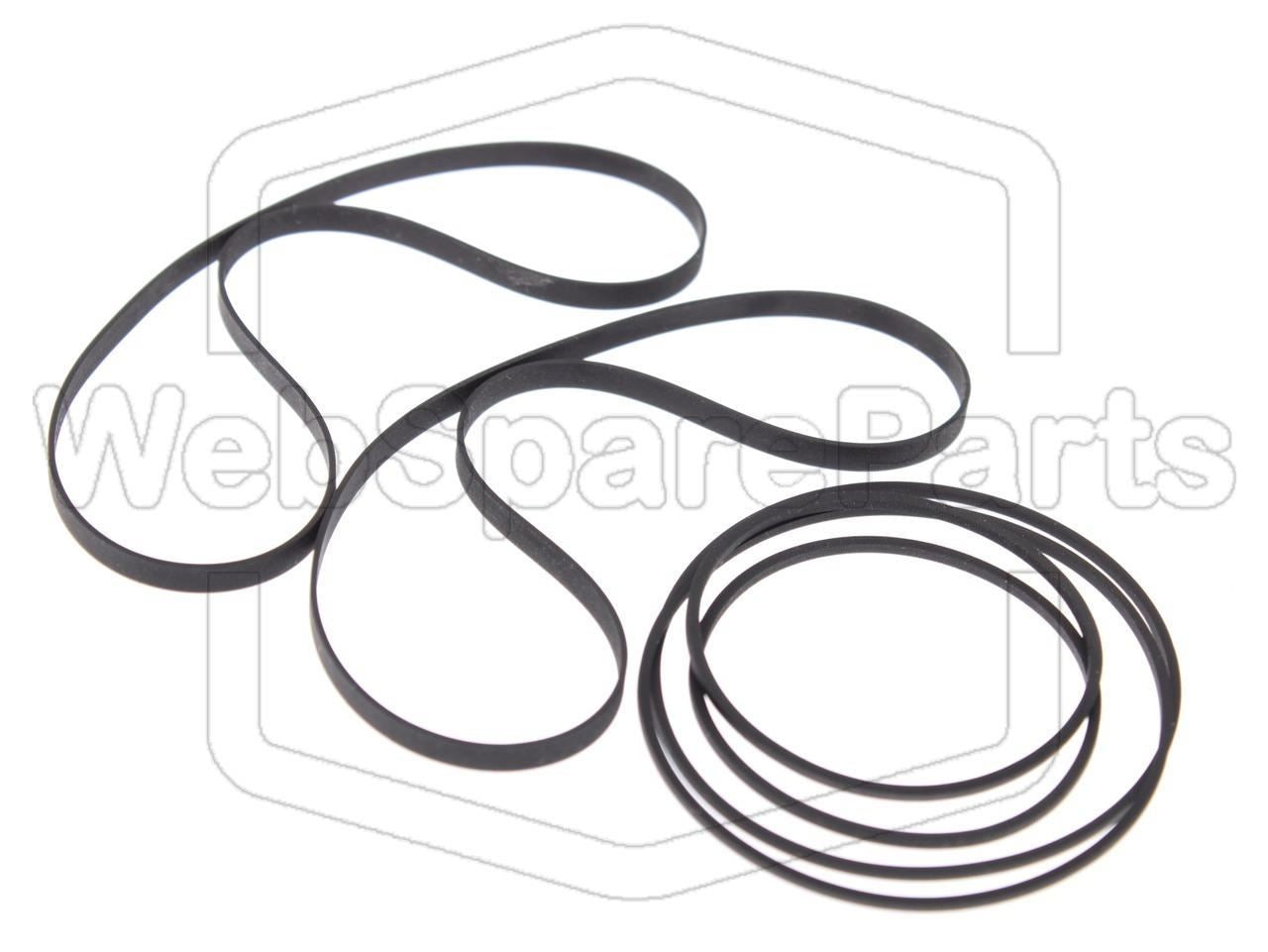 Kit cinghie ricambio per doppia piastra cassette Kenwood X-B5