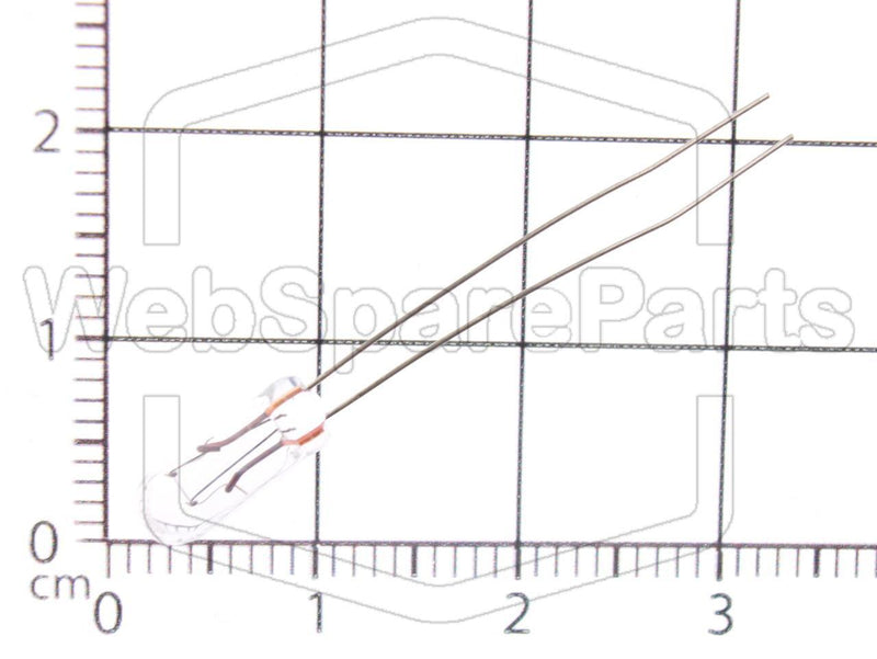 Incandescent Lamp 12 Volts 40 mA Ø 4.2 mm