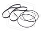 Kit cinghie ricambio per restaurazione piastra cassette vintage Lo-D D-W700