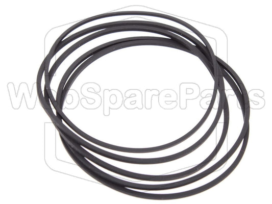 Kit cinghie ricambio per restaurazione piastra cassette vintage Sony TC-W31