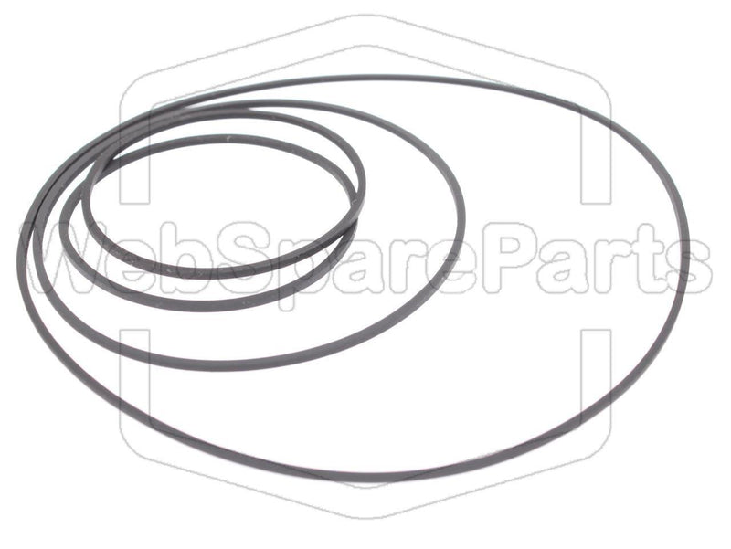 Kit cinghie per CD radioregistratore a cassette Sony CFD-DW255S MEGA BASS