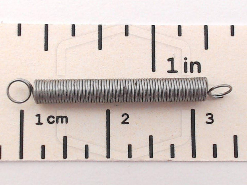 Extension Spring Ø = 2.8mm x TL = 16.7mm x TK = 0.32mm