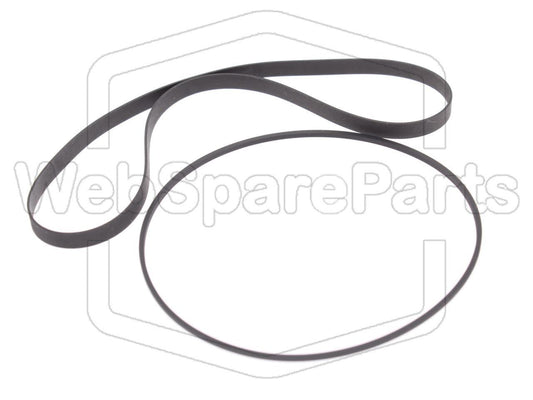 Kit cinghie ricambio per restaurazione piastra cassette vintage Pioneer CT-2070R