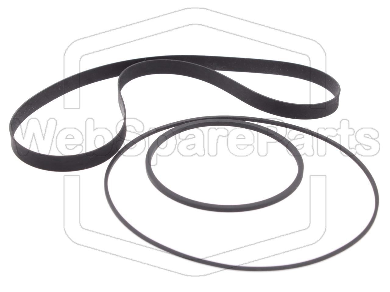Kit cinghie per piastra a cassette Akai GX-C709D
