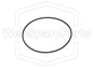 Cinghia ricambio (capstan) per registratore cassette Panasonic RQ-310