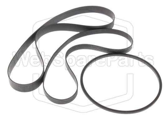 Kit cinghie ricambio per restaurazione piastra cassette vintage Pioneer CT-S730