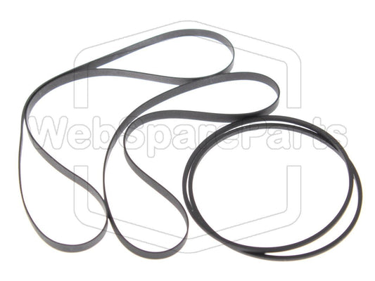 Kit cinghie ricambio per doppia piastra cassette Pioneer XR-A660
