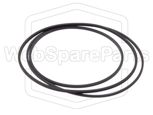 Kit cinghie ricambio per restaurazione piastra cassette vintage Sony TC-FX110